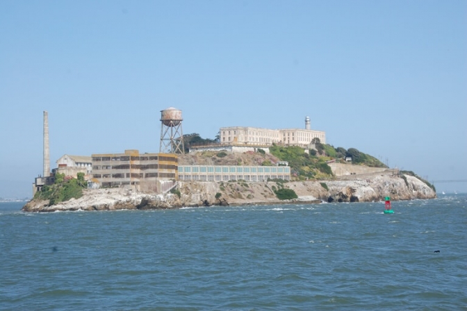 Alcatraz i San Fransisco-bugten er stadig et populært udflugtsmål.