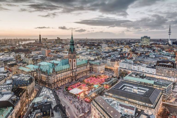 Hamborg i det nordlige Tyskland er et af de bedste steder at holde storbyferie.