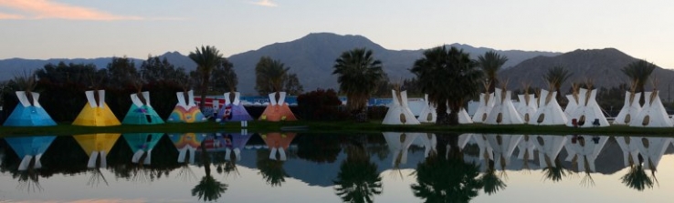 Coachella musikfestival ved Palm Springs er noget helt specielt.