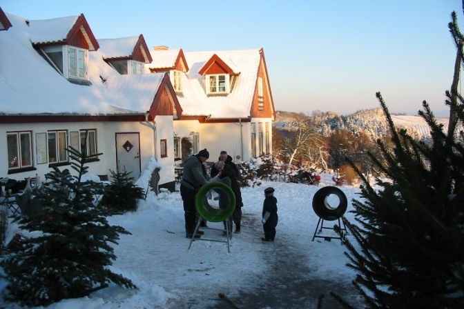 Julen er altid hyggelig i Maglesø på Sjælland.