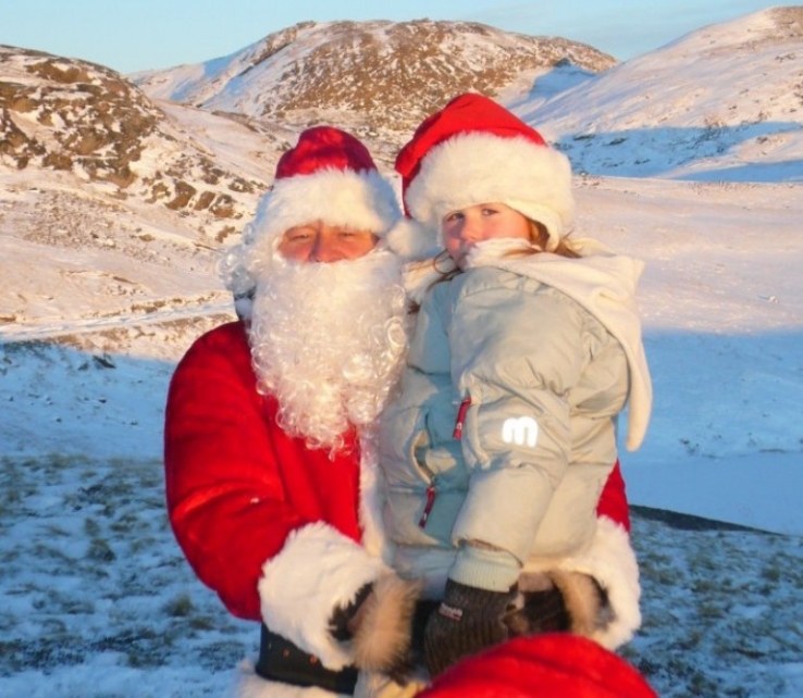 Julemanden i Grønland.