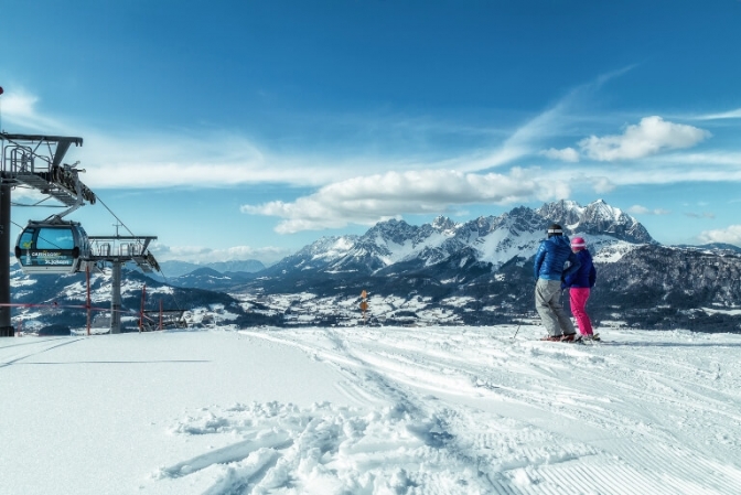 St. Johann i den østrigske del af Tyrol er nu med i SkiStars program.
