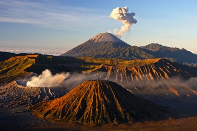 Mount Bromo på Java er et af de rejsemål, man kan får mere at vide om ved rejseforedraget.