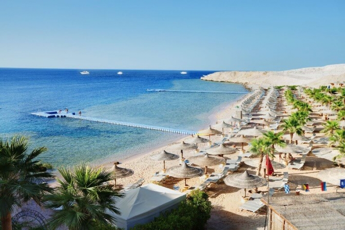 Sharm el Sheik ved Rødehavet er et fantastisk sted at dykke og nyde solen.