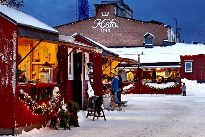 Sverige er altid flot pyntet op til jul.