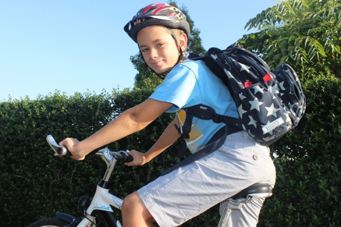 Kun en tredjedel tager cyklen i skole.