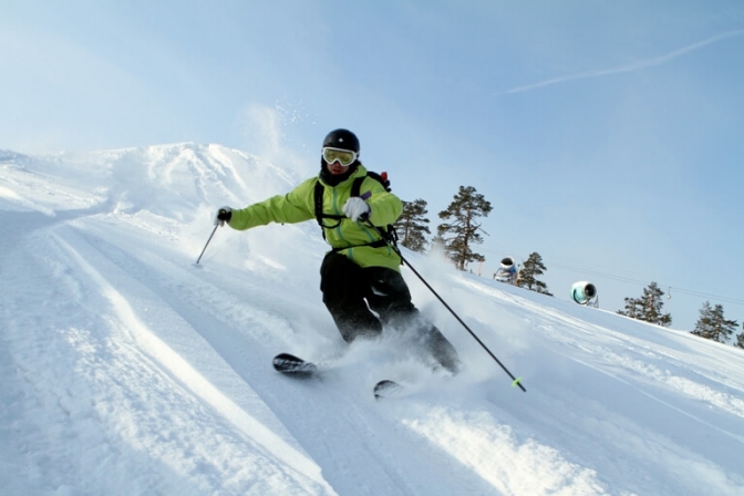 Norge er et dejligt land at stå på ski i, og så er sneen næsten altid sikker.