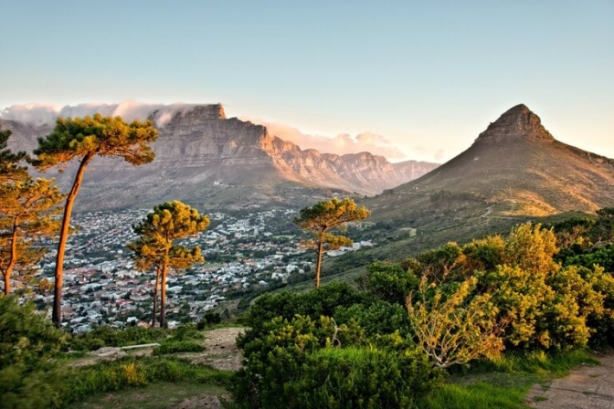På rejserne med African Spirit kommer man også til Sydafrikas store byer.