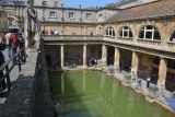 De romerske bade i byen Bath.