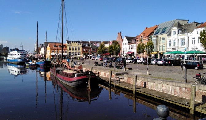 Den gamle kvægmarkedsby Husum