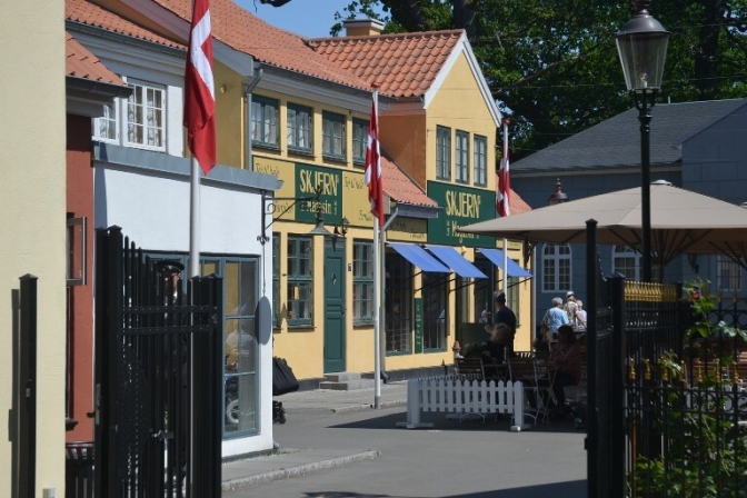 Skjerns Magasin er nok den mest kendte af bygningerne fra Matador.