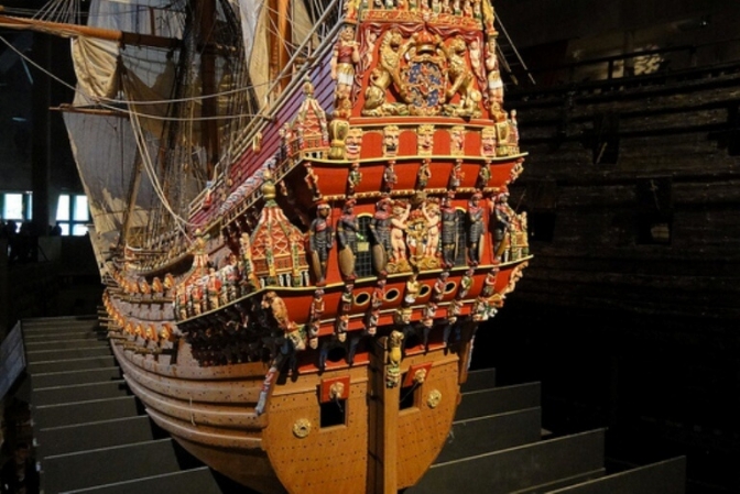 Vasa er et utroligt smukt skib.