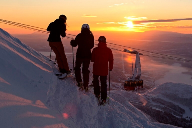 Nytår i Åre er en smuk oplevelse.