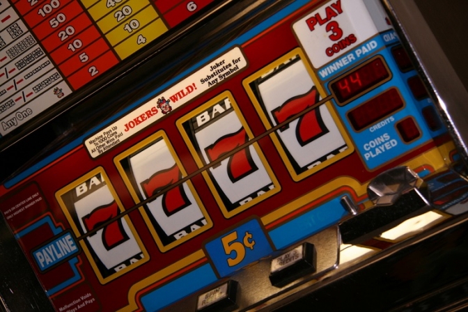 Vind penge på spilleautomater på internettet