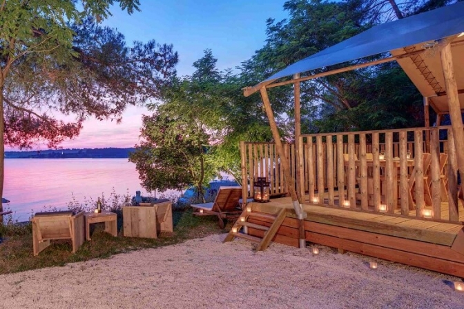 Glamping er hot – ikke mindst i Kroatien